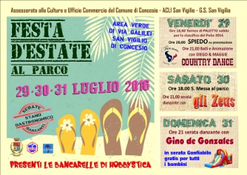 A San Vigilio di Concesio Festa d'Estate al parco